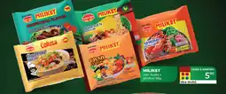 Tamda Foods MILIKET inst. nudle s příchutí nabídka