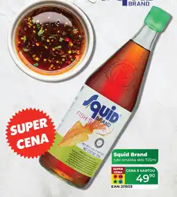 Tamda Foods Squid Brand rybí omáčka sklo nabídka