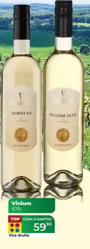 Tamda Foods Vinium nabídka