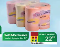 Tamda Foods Soft&Exclusive toaletní papír 2V nabídka