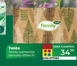 Tamda Foods Tento Family kosmetické ubrousky nabídka