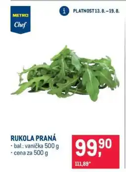 Makro RUKOLA PRANÁ nabídka