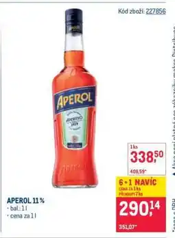 Makro Aperol 11 % nabídka