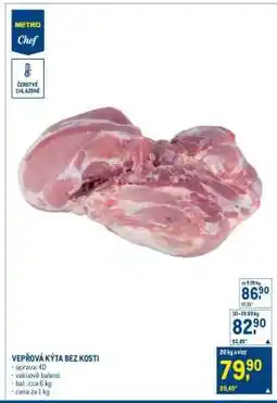 Makro Vepřová kýta bez kosti nabídka