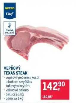 Makro VEPŘOVÝ TEXAS STEAK nabídka