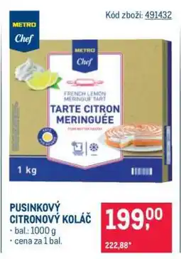 Makro PUSINKOVÝ CITRONOVÝ KOLÁČ nabídka