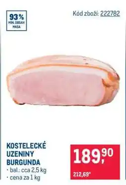 Makro KOSTELECKÉ UZENINY BURGUNDA nabídka