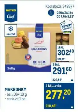 Makro Makronky nabídka