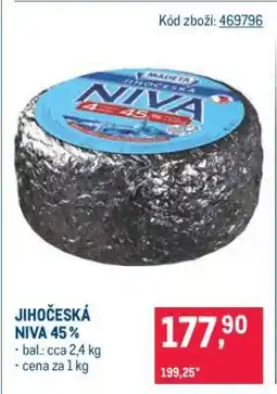 Makro Jihočeská niva 45% nabídka