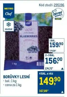 Makro Borůvky lesní nabídka