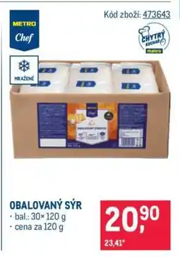 Makro Obalovaný sýr nabídka