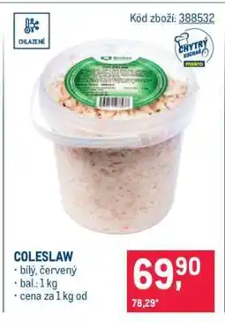 Makro Coleslaw nabídka