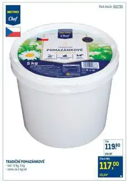 Makro Tradiční pomazánkové nabídka