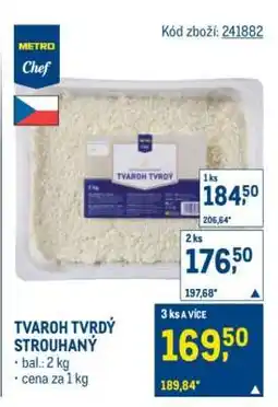 Makro TVAROH TVRDÝ STROUHANÝ nabídka