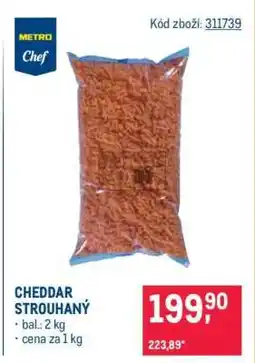 Makro Cheddar strouhaný nabídka