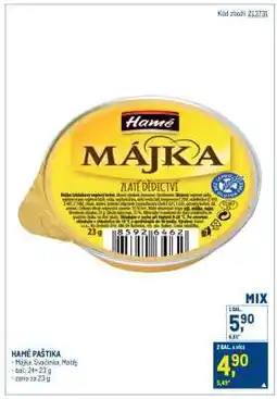 Makro Hamé paštika nabídka