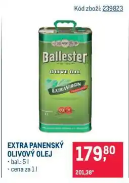 Makro Extra panenský olivový olej nabídka