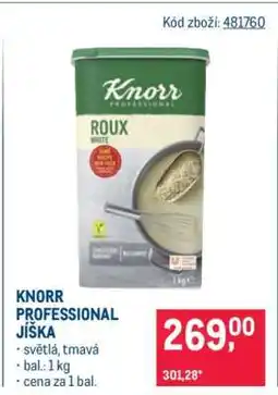 Makro KNORR PROFESSIONAL JÍŠKA nabídka