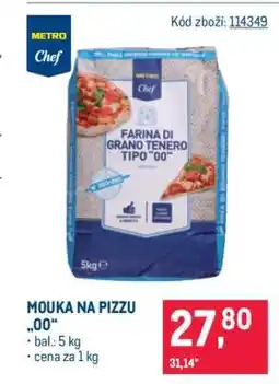 Makro Mouka na pizzu 00 nabídka