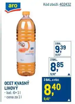 Makro Ocet kvasný lihový nabídka