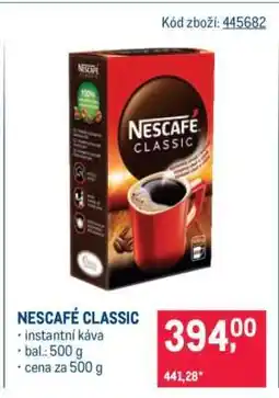 Makro Nescafé Classic nabídka
