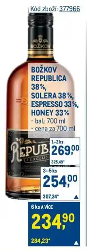 Makro Božkov Republica nabídka