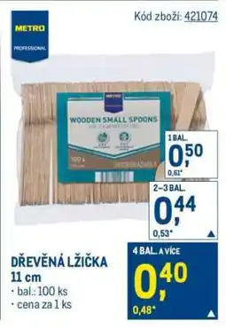 Makro DŘEVĚNÁ LŽIČKA nabídka
