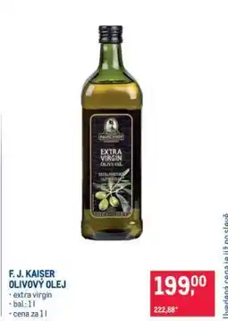 Makro F. J. Kaiser olivový olej nabídka