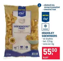 Makro HRANOLKY SIDEWINDERS nabídka