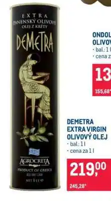 Makro Demetra extra virgin olivový olej nabídka