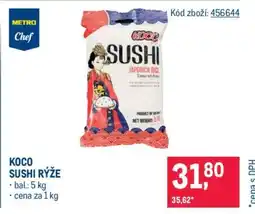 Makro KOCO SUSHI RÝŽE nabídka