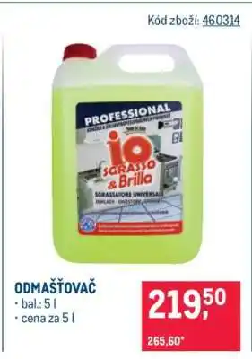 Makro Odmašťovač nabídka