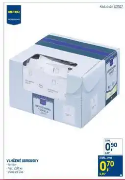 Makro Vlhčené ubrousky nabídka
