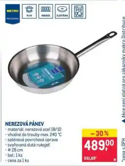 Makro NEREZOVÁ PÁNEV nabídka