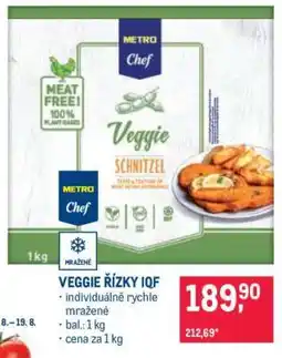 Makro VEGGIE ŘÍZKY IQF nabídka