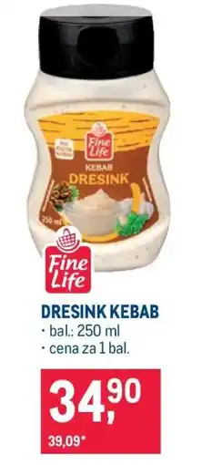 Makro DRESINK KEBAB nabídka