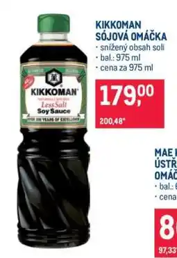 Makro Kikkoman sójová omáčka nabídka