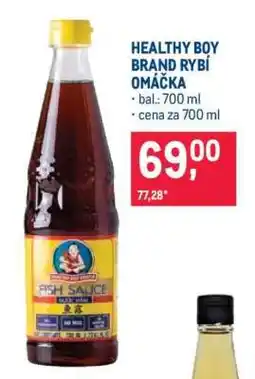 Makro HEALTHY BOY BRAND RYBÍ OMÁČKA nabídka