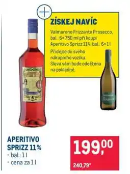 Makro APERITIVO SPRIZZ 11 % nabídka