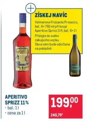 Makro APERITIVO SPRIZZ 11 % nabídka