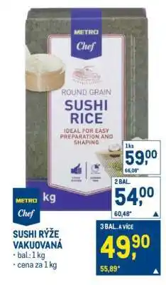 Makro SUSHI RÝŽE VAKUOVANÁ nabídka