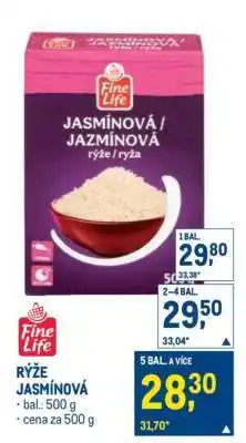 Makro Rýže jasmínová nabídka