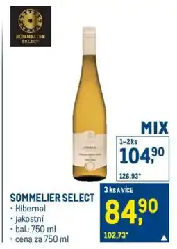 Makro Sommelier Select nabídka
