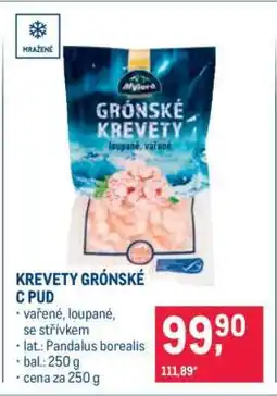 Makro KREVETY GRÓNSKÉ C PUD nabídka