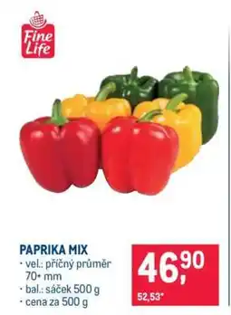 Makro Paprika mix nabídka