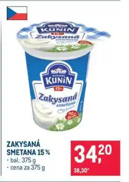 Makro Zakysaná smetana 15% nabídka
