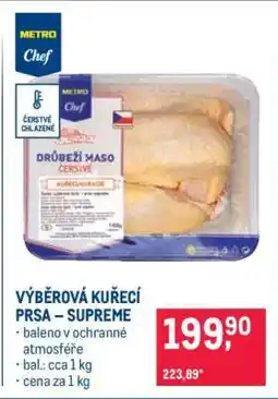 Makro VÝBĚROVÁ KUŘECÍ PRSA – SUPREME nabídka