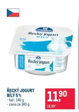 Makro Řecký jogurt bílý 5% nabídka