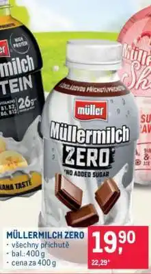 Makro MÜLLERMILCH ZERO nabídka