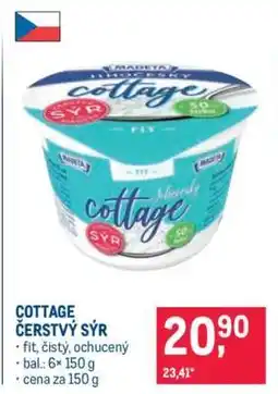 Makro Cottage čerstvý sýr nabídka